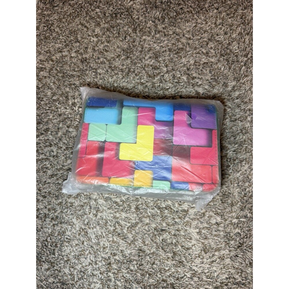 Colorful Plaid Mini Crossbody Bag Chain Strap Flap Purse